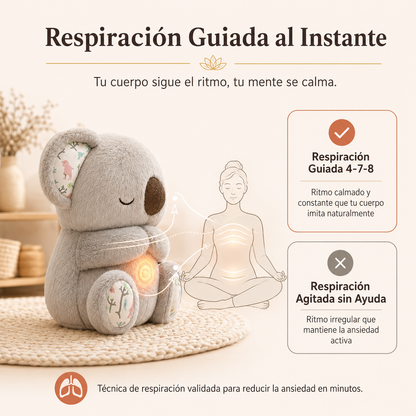 Calmoa™ — Peluche que Respira y Calma tu Ansiedad